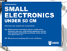 Small electronics sign
