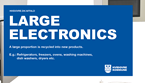 Large electronics sign